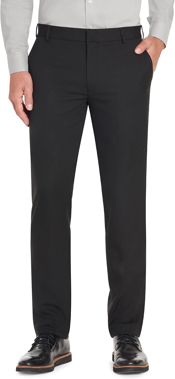 Van Heusen Men's Slim Fit Stretch Flat Front Traveler Pant Review