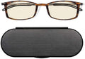 Frontpage Blue-Light Reading Glasses in Milano Aluminum Case - Slim