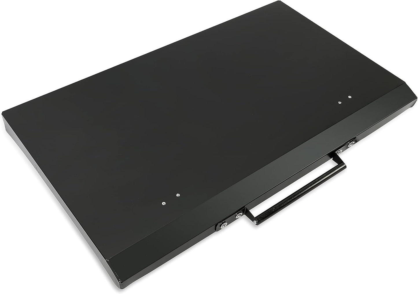 HECASA Black Outdoor Griddle Grill Hard Cover Waterproof Aluminum