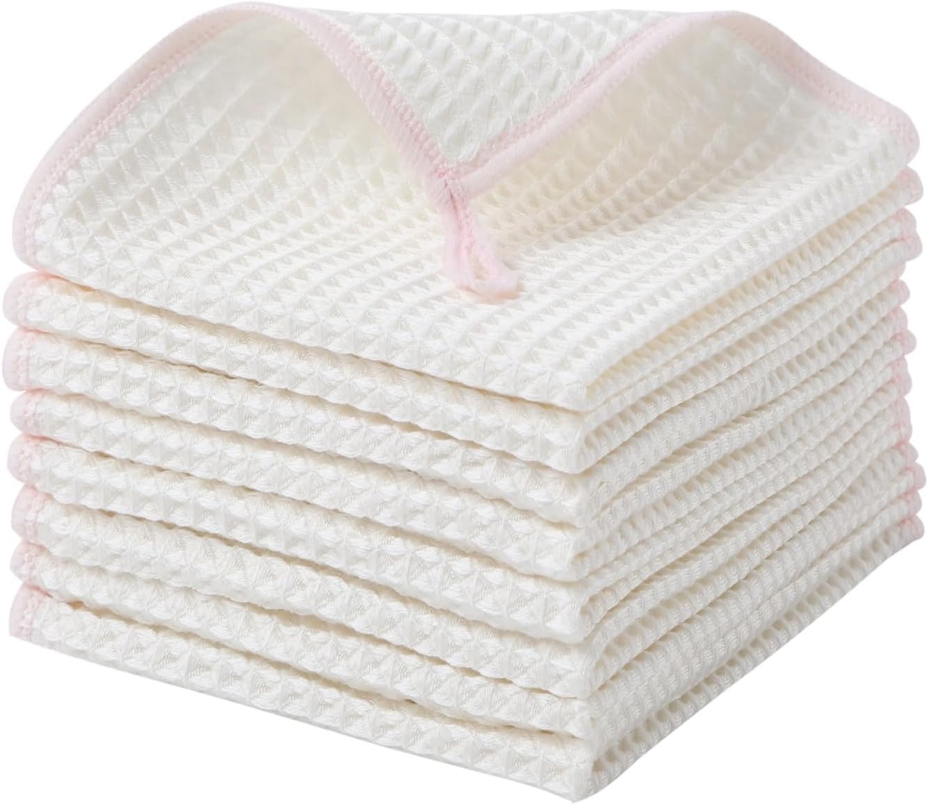Oeleky 8-Pack Dish Cloths: Super Absorbent & Quick Drying!