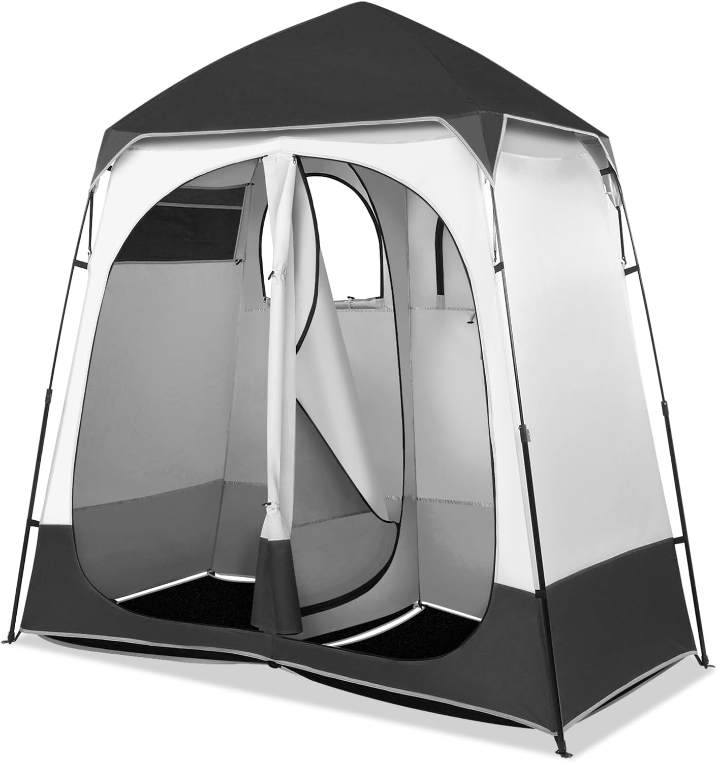 VINGLI 2 Room Shower Tent for Camping and Outdoor Privacy Needs