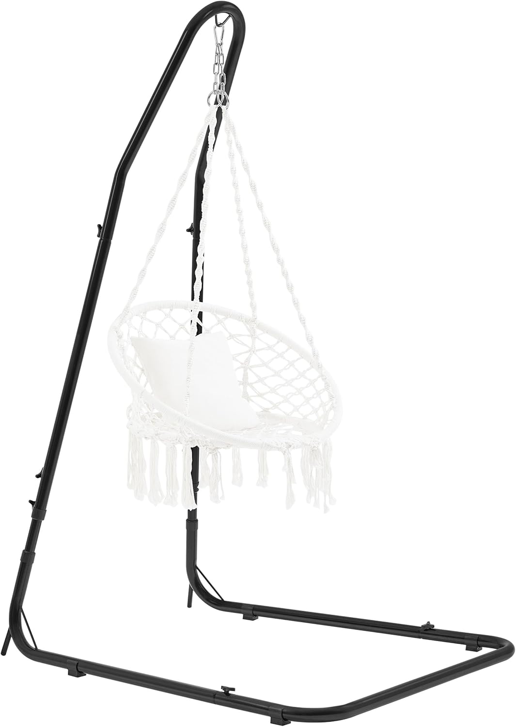 Adjustable Metal Hammock Stand for Hanging Egg Swing Chair
