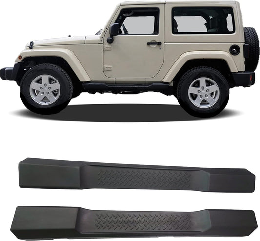 Running Boards Drop Side Steps for 2007-2017 Jeep Wrangler JK