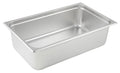 Winco Anti-Jamming Steam Pan Full-Size x 6-in - Durable Buffet Pan