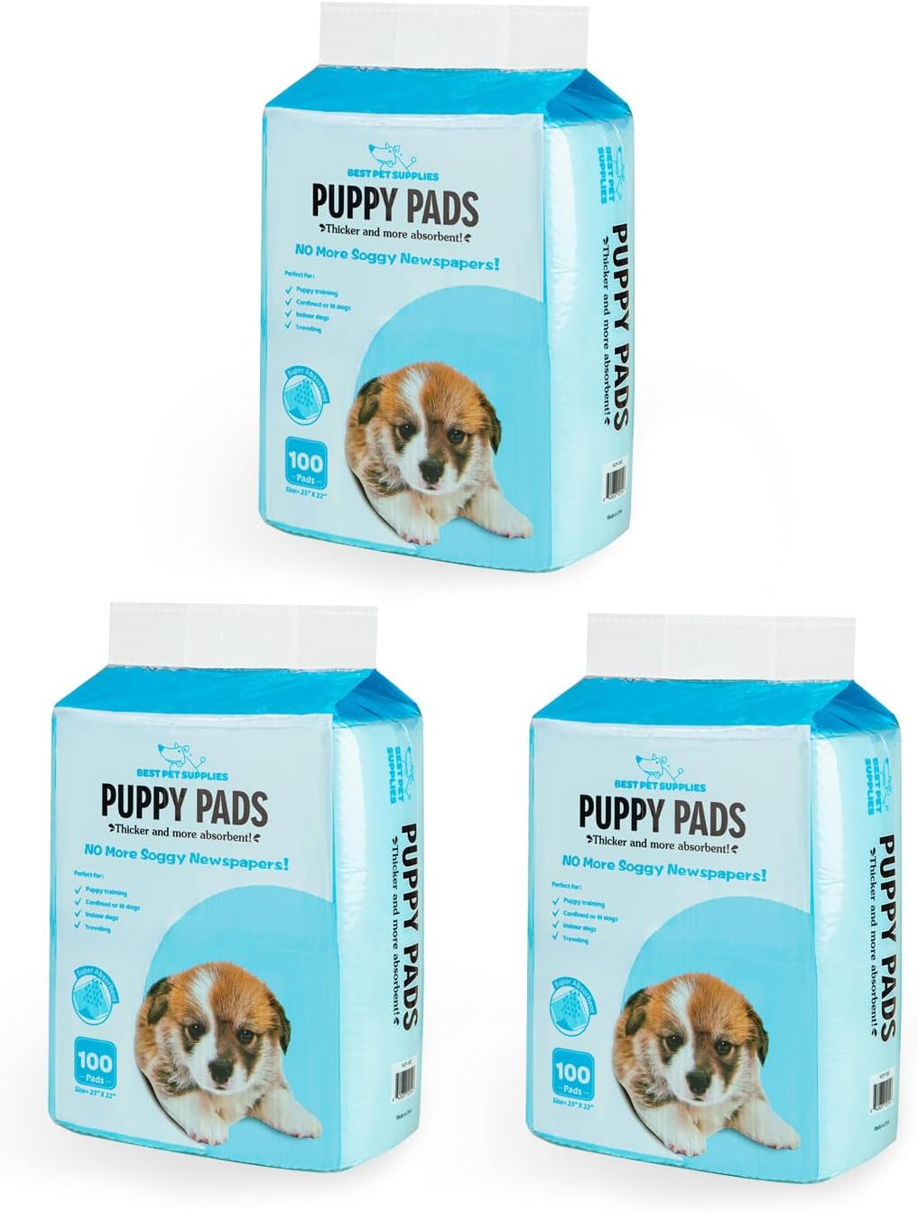 Best Pet Supplies Puppy Pads - Super Absorbent Dog Training Pads