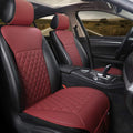 Black Panther Luxury Car Seat Covers Protectors - Burgandy Diamond
