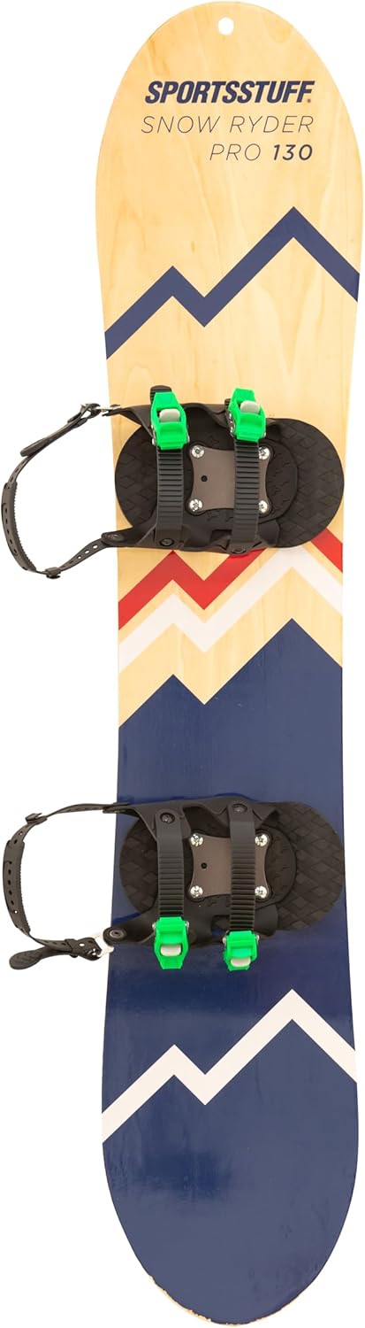 SportsStuff Snow Ryder Hardwood Snowboard for Beginners