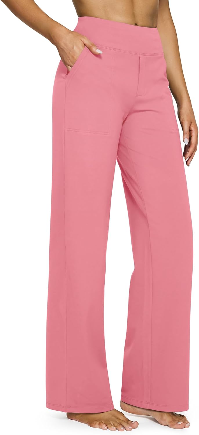 G4Free EverGoing Yoga Pants for Women with Pockets and Comfort