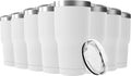 30oz Stainless Steel Travel Mug 8 Pack - Double Wall Insulated Bulk