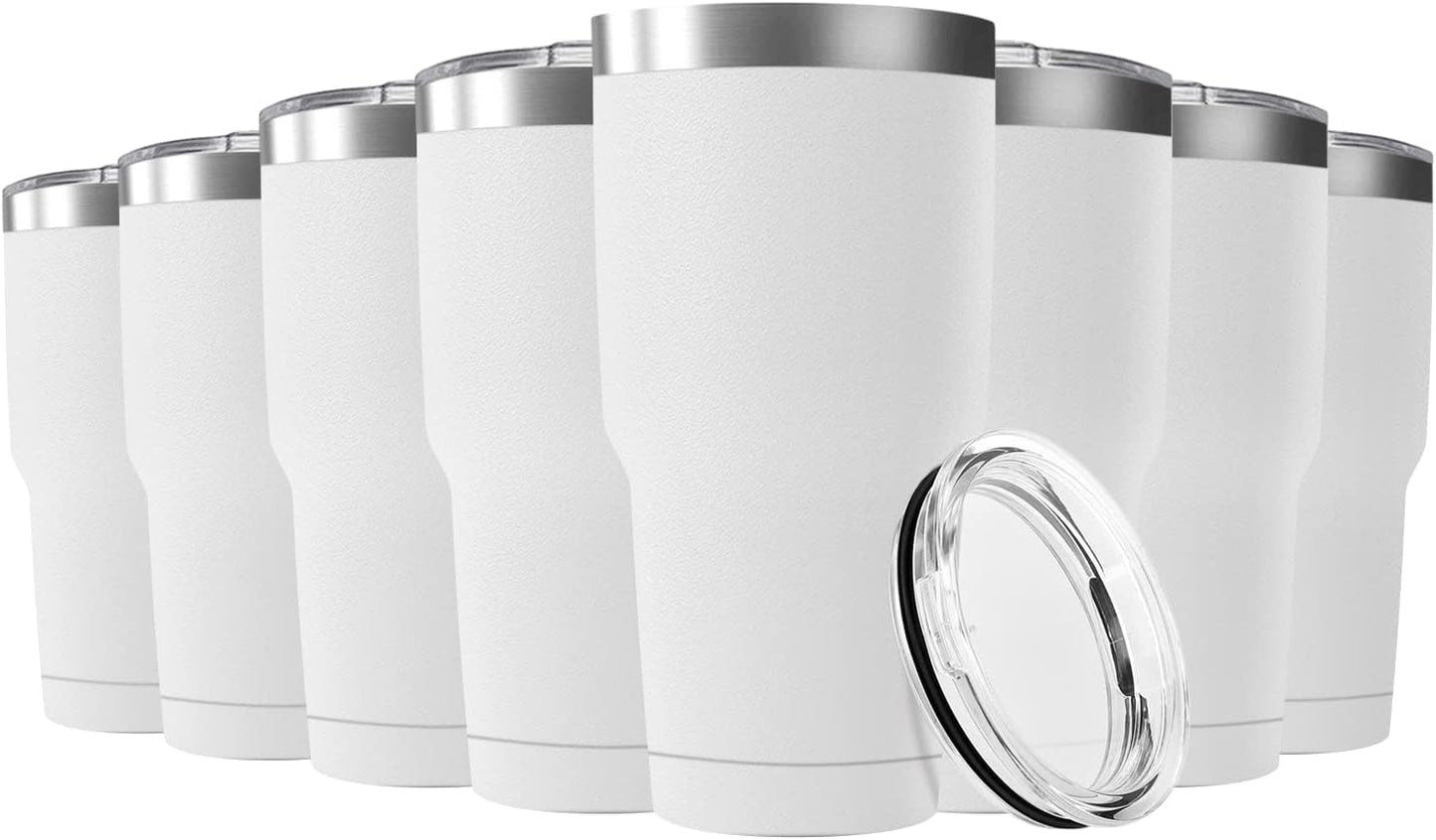 30oz Stainless Steel Travel Mug with Lid for Hot and Cold Drinks