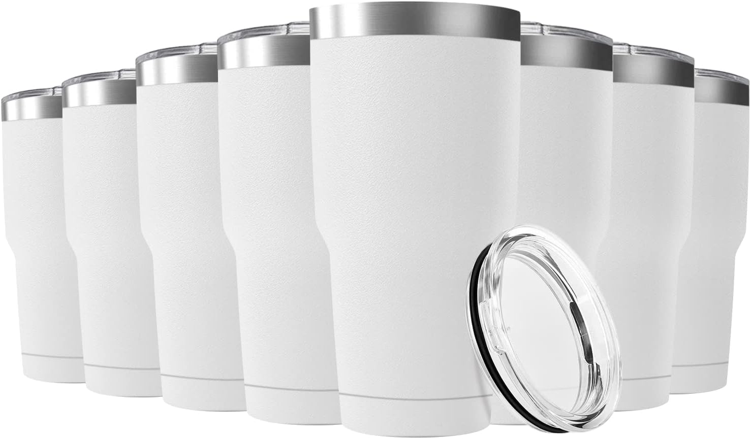 30oz Stainless Steel Travel Mug with Lid for Hot and Cold Drinks