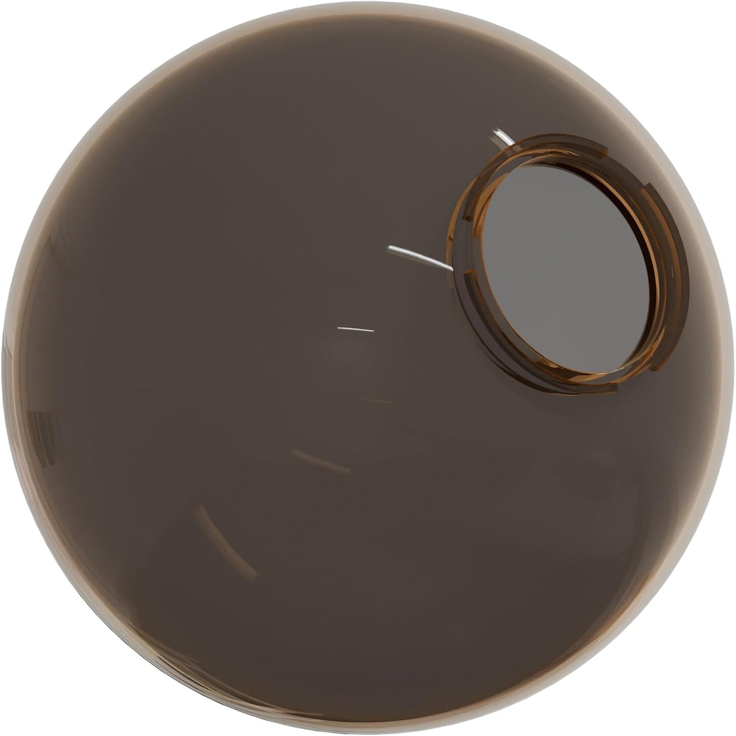 KastLite 12in Bronze Acrylic Lamp Post Globe for Outdoor Use