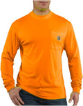 Carhartt Men's Force Color Enhanced Long Sleeve T-Shirt - Breathable