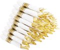 Supernal 60 Pack Pre Rolled Napkins with Gold Plastic Silverware