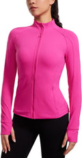 CRZ YOGA Butterluxe Hip Length Jacket for Women - Soft Stretch Fit in