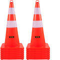 VEVOR Safety Cones 28 in Traffic Cones 12-Pack - Stable