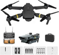 Black Falcon 4k Drone with Camera - Foldable Mini Quadcopter