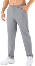 Mens Golf Pants Stretch Classic Fit Dress Pants - Quick Dry Comfort 4