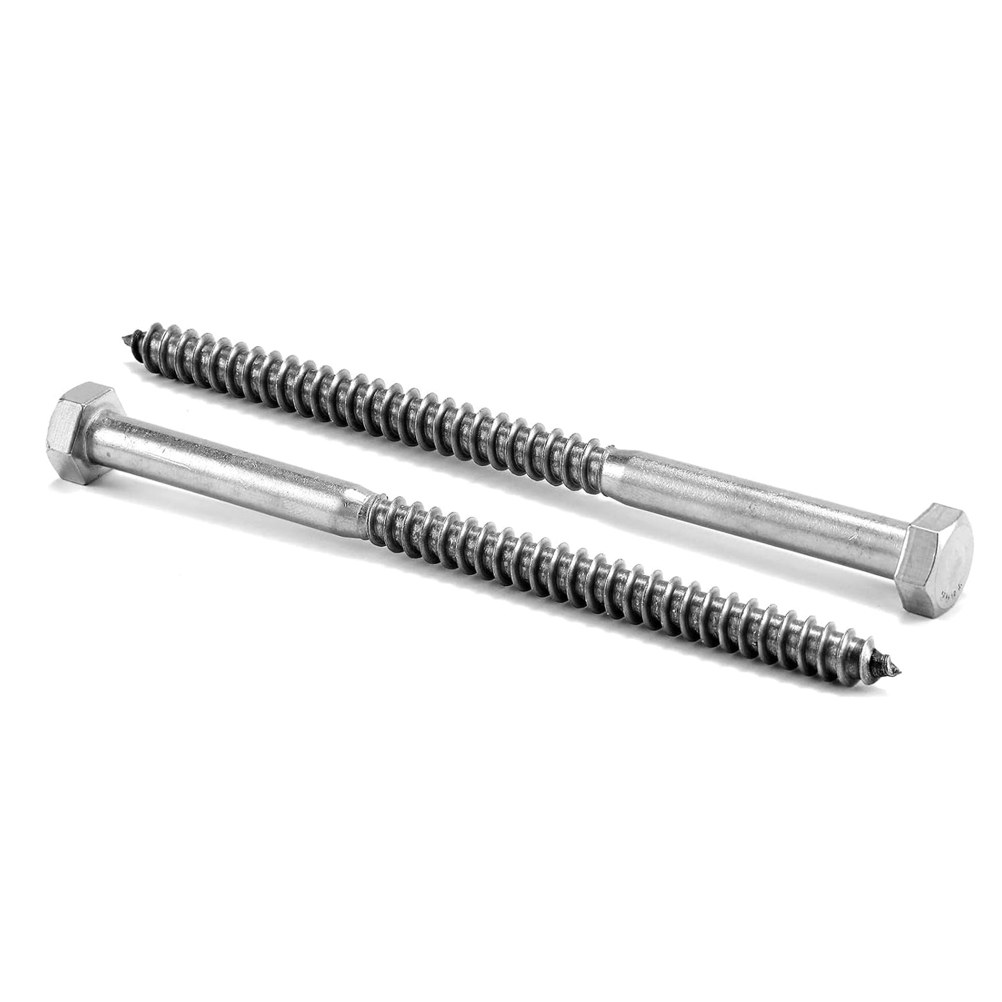 1/2 in x 5 in Hex Head Lag Screws for Durable Projects