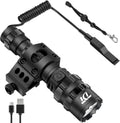 TDT 3000 Lumen Tactical Flashlight - Picatinny Mount, Rechargeable