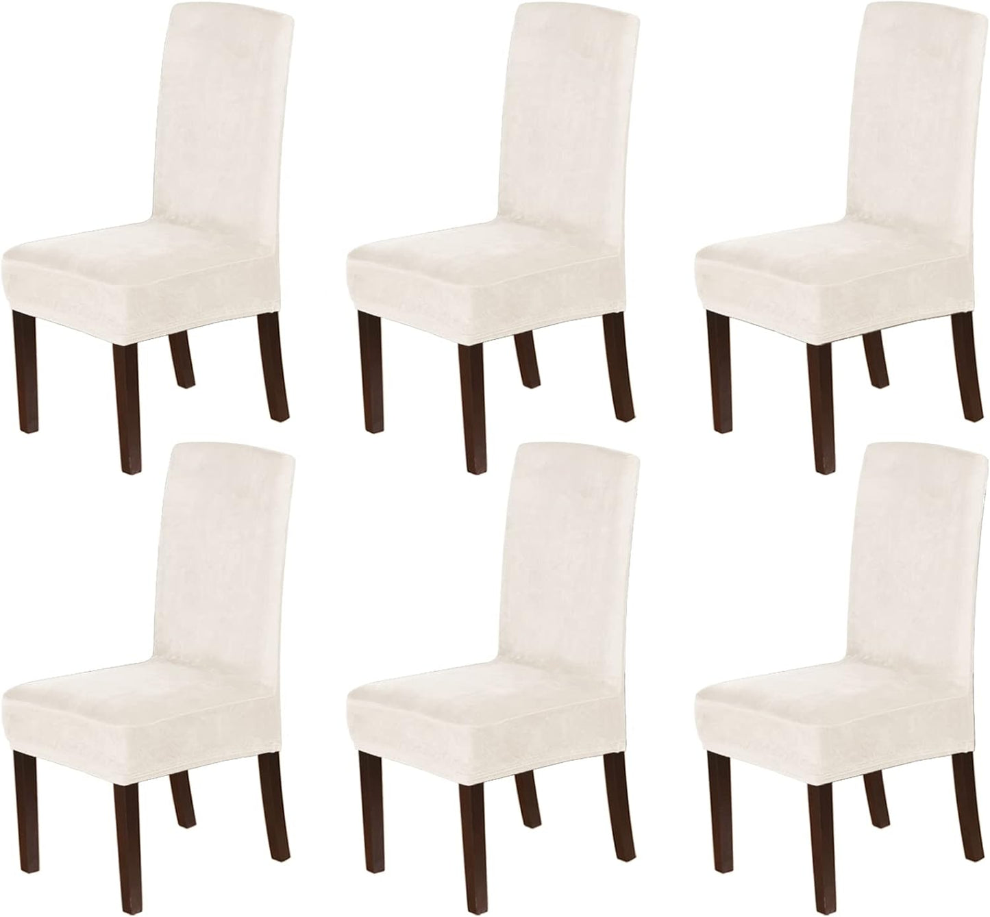 Velvet Stretch Dining Chair Covers for Elegant Home Decor