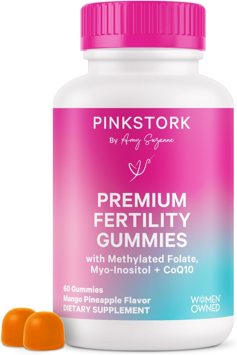 Pink Stork Fertility Gummies for Women - Conception Support