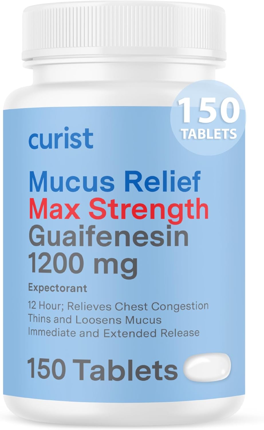 Curist Guaifenesin 1200 Mg Tablets for Maximum Mucus Relief