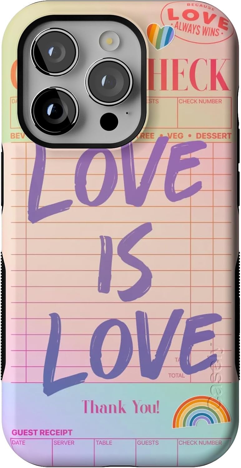 Casely iPhone 14 Pro Case - Love is Love Bold Design