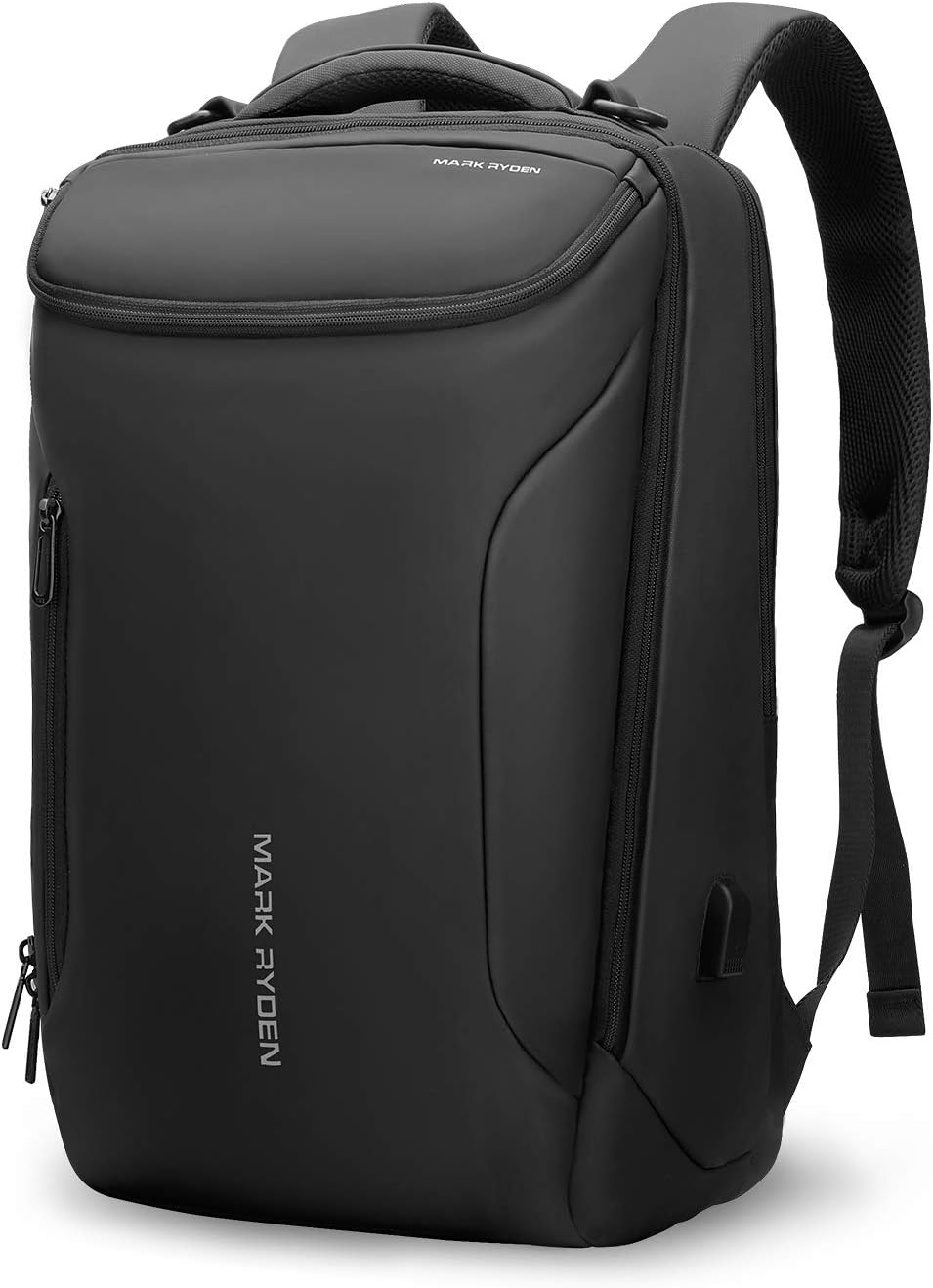 Muzee Travel Backpack for Men with USB Port and Laptop Compartment