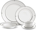 Mikasa Regent Bead 40-Piece Porcelain Dinnerware Set - Elegant Service
