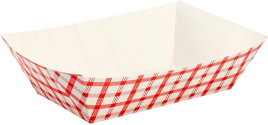 Karat Paper Food Trays Disposable for Snacks and Finger Foods