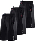 Women's Knee Length Running Shorts with Pockets - Lightweight