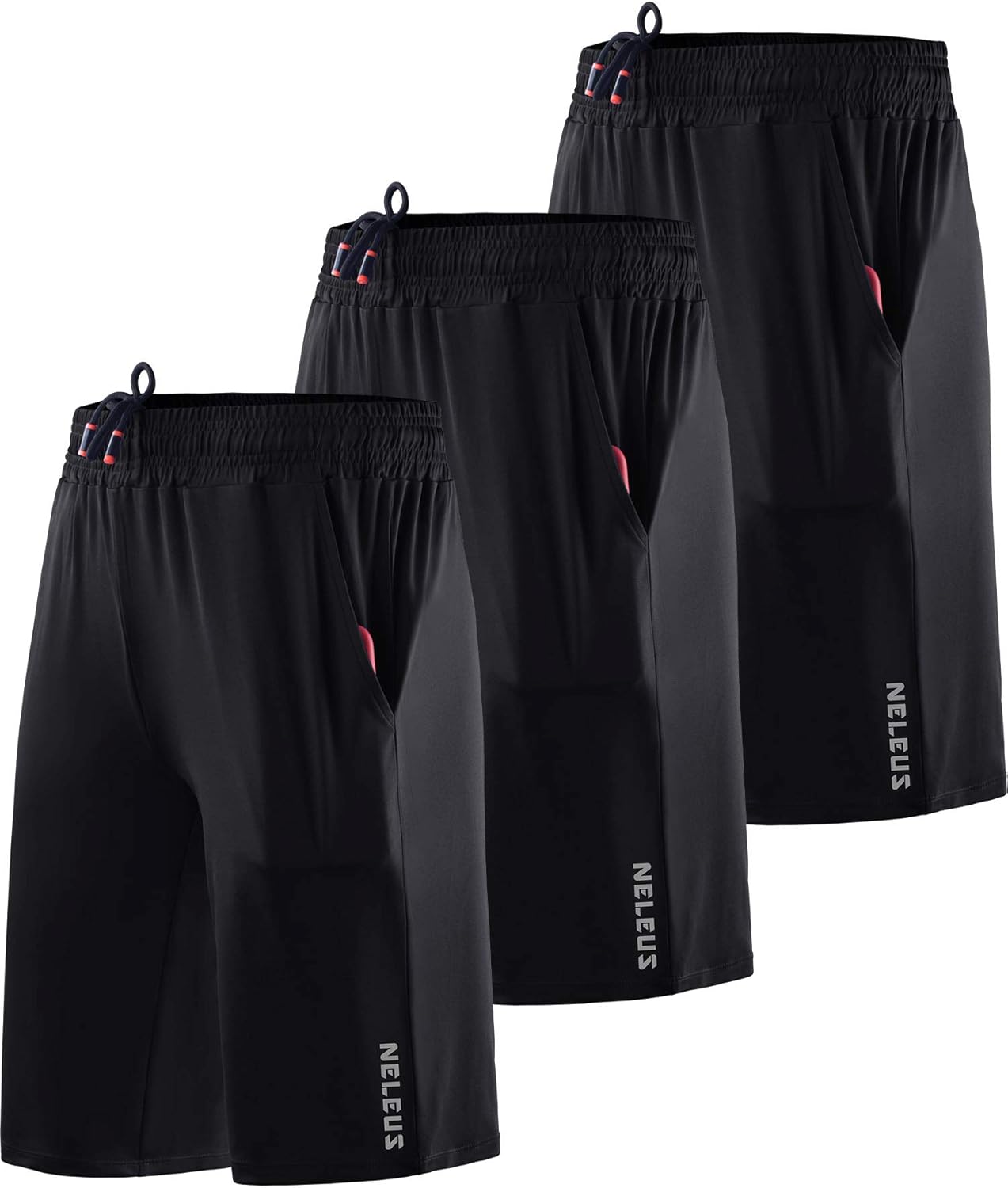 NELEUS Women's Lightweight Running Shorts for Yoga and Workouts