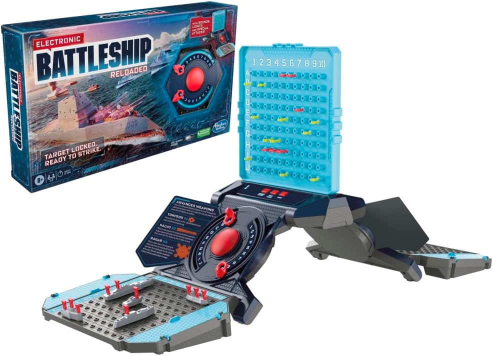 Electronic Battleship Reloaded Game for Exciting Naval Combat