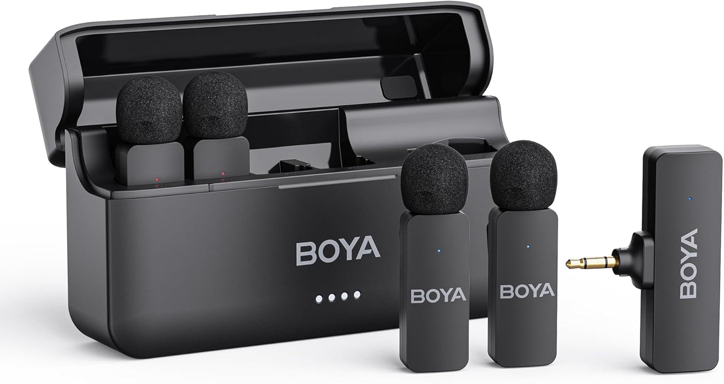 BOYA BY-V4 Wireless Microphone System for Cameras and DSLRs