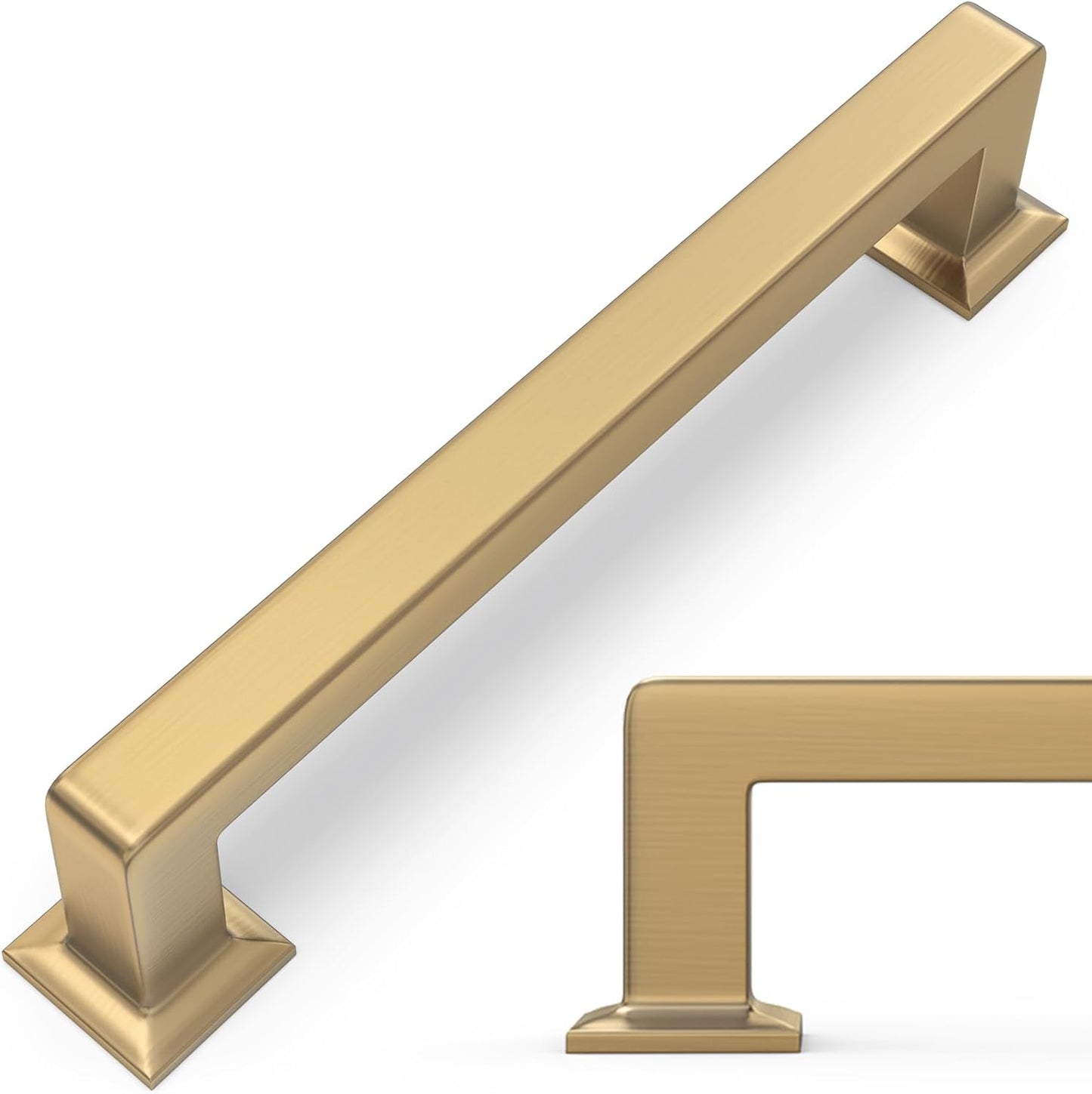 5 Inch Champagne Bronze Kitchen Cabinet Pulls for Modern Homes