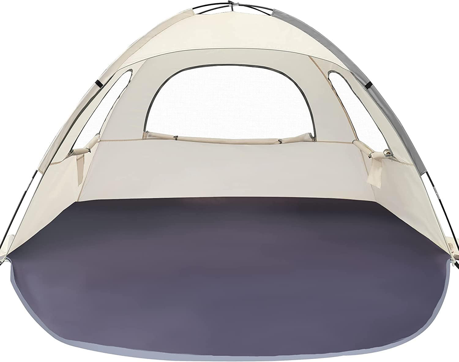 WhiteFang Portable Sun Shelter - UV Protection, Spacious Floor, Ventilated Windows