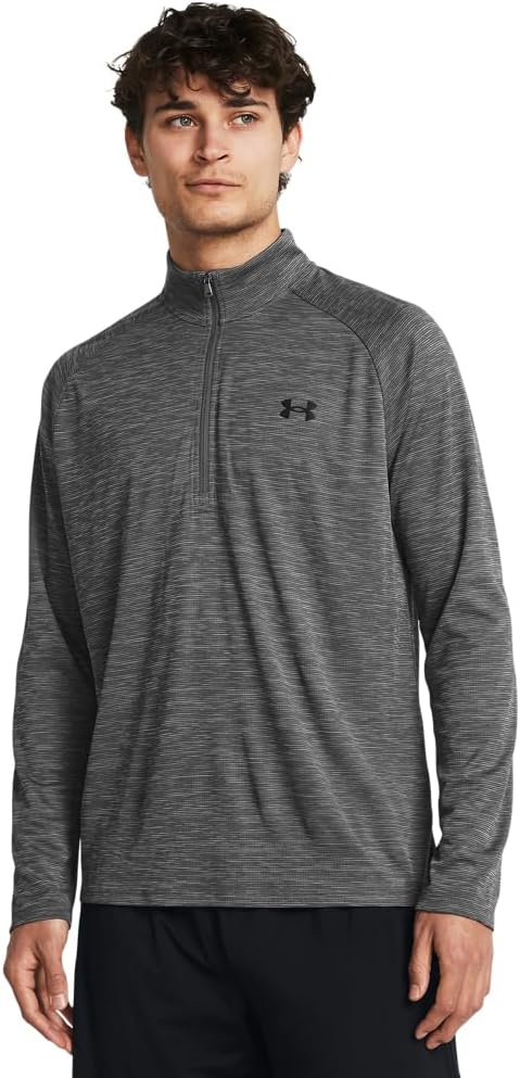 Under Armour Mens Tech Textured Half Zip Long Sleeve Shirt Review