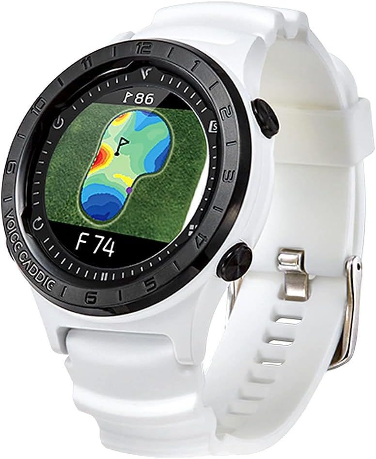 Voice Caddie A2 Hybrid Golf GPS Watch | Sleek Design, 40k Courses, Slope Mode