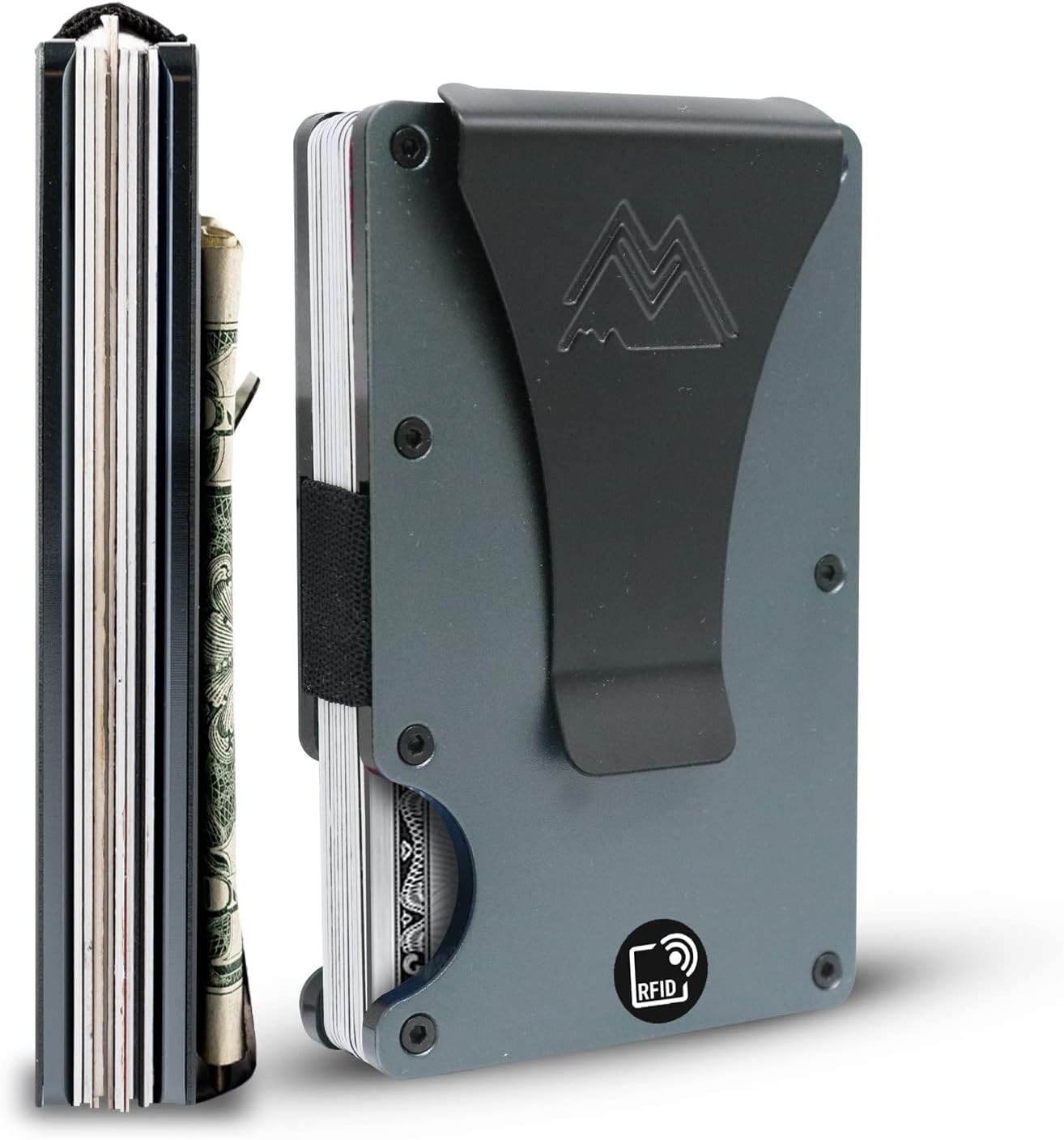Mountain Voyage Co Minimalist Wallet - Slim RFID Card Holder