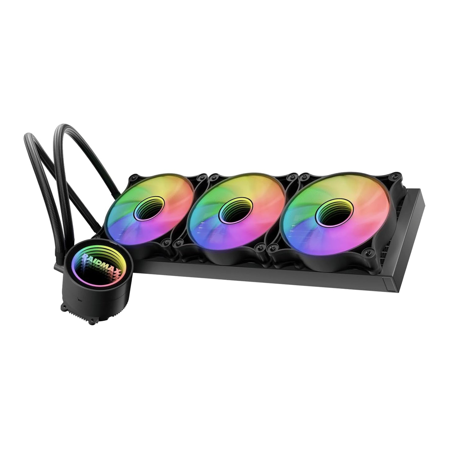 Raidmax 360mm ARGB AIO CPU Liquid Cooler for Intel and AMD