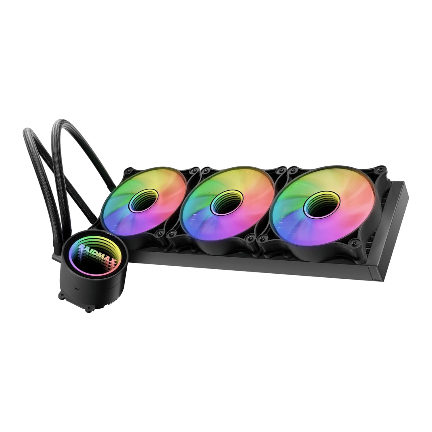 Raidmax 360mm ARGB AIO CPU Liquid Cooler for Intel and AMD