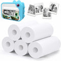Printer Paper 5 Rolls for Kids Instant Print Camera - BPA-Free Thermal