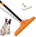 Carpet Rake for Pet Hair Removal - 60in Adjustable Long Handle