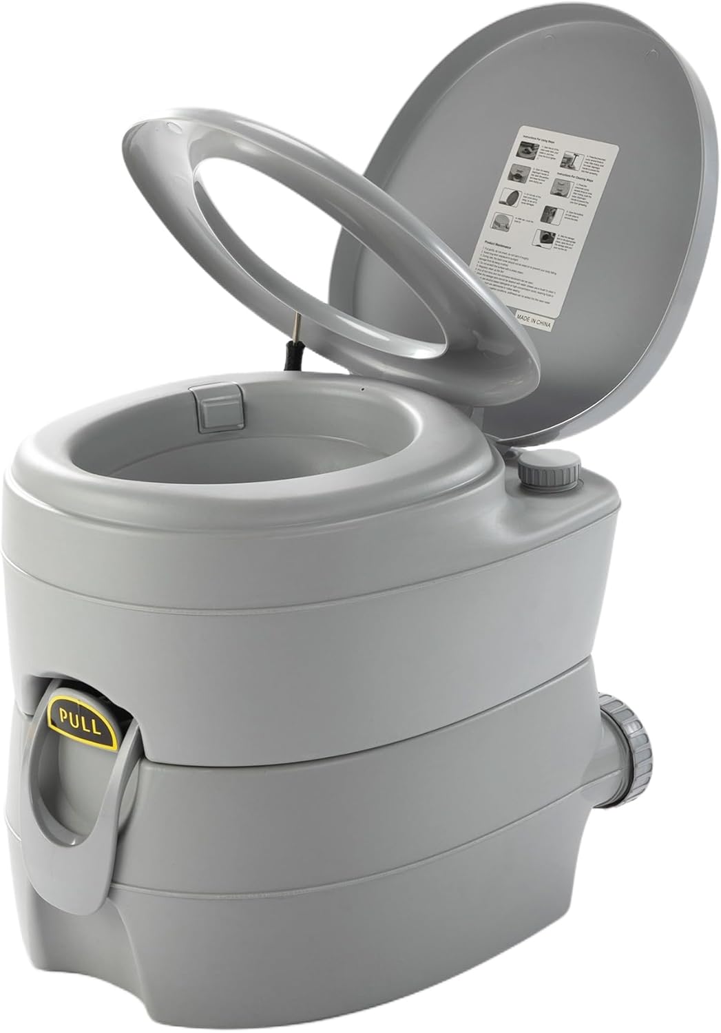 JAXPETY Portable Camping Toilet - Hassle-Free Waste Management