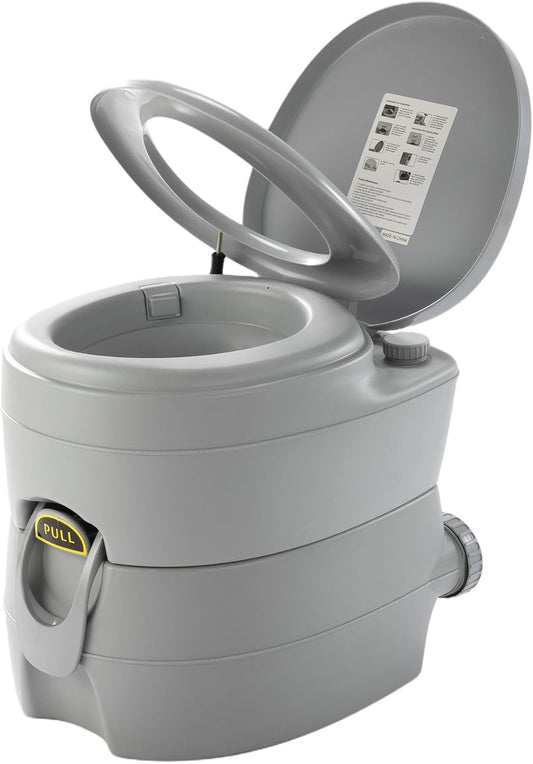 JAXPETY Portable Camping Toilet - Hassle-Free Waste Management