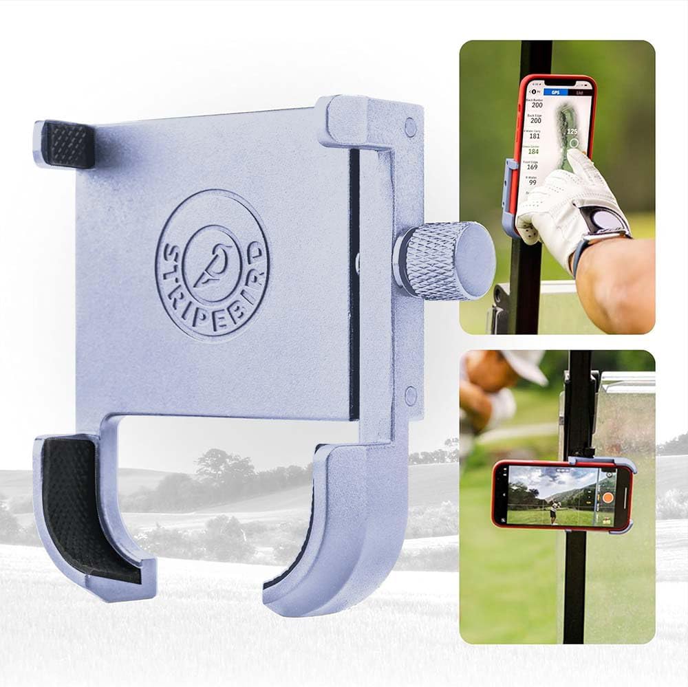 Original Golf Magnetic Phone Holder - Slim Mount for Carts