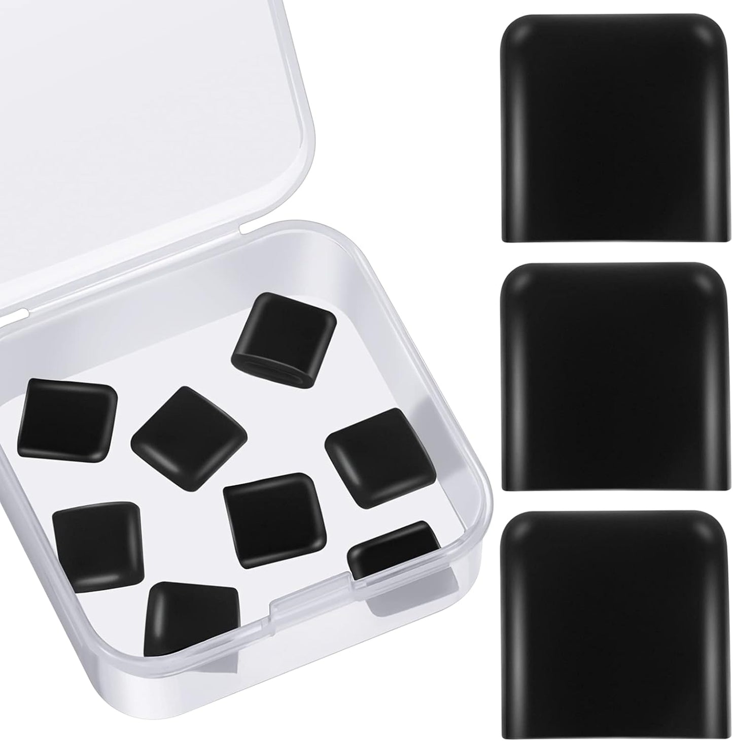 Protective Silicone Bumpers for Air Fryer - Anti-Scratch Replacement Feet (Set of 8)