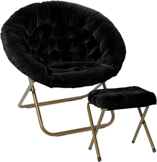 Milliard Cozy Chair with Footrest Ottoman for Ultimate Comfort