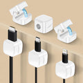 Magnetic Cable Clips Cord Organizer - 6 Pack Cable Holder
